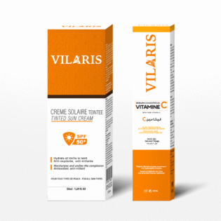 Sérum Vitamine C + Crème Solaire SPF50
